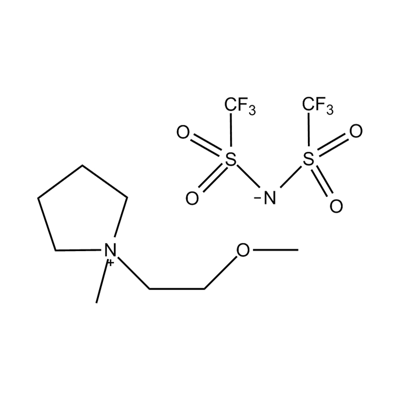 N-methoxyethyl-N-methylpyrrolidinium bis (trifluormethyl) sulfonamid salt