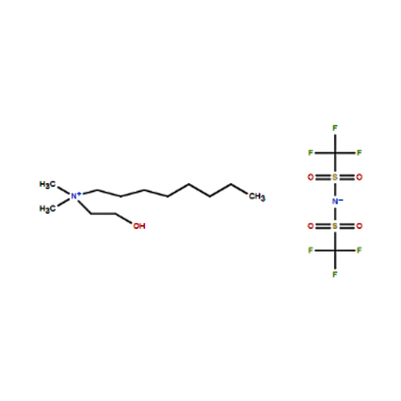 N, N-dimethyl-N-hydroxyethyl-N-octylbis (trifluormethyl) sulfonimid salt