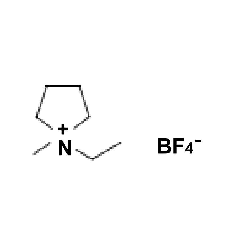 N-methyl, ethyll pyrrolidinium tetrafluoroborat